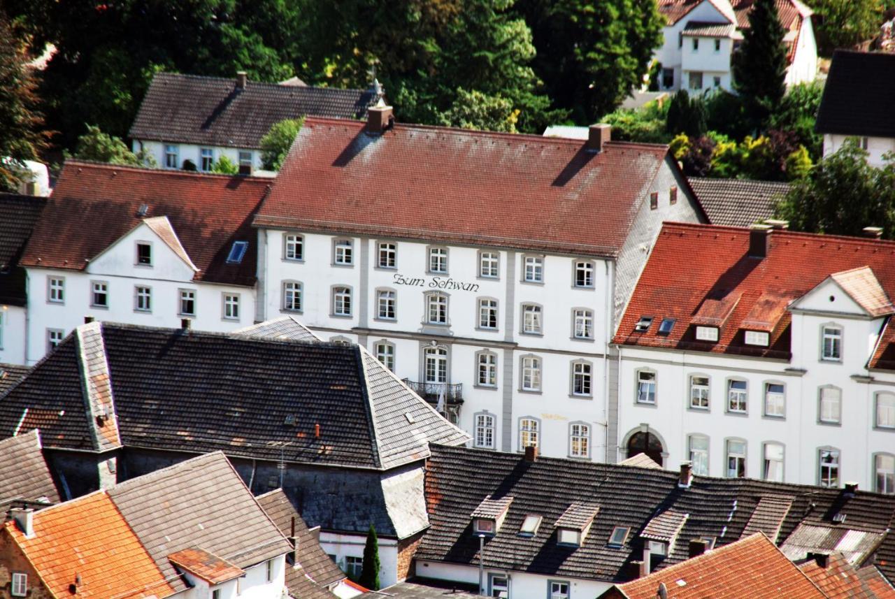 Hotel Zum Schwan Bad Karlshafen Exterior photo